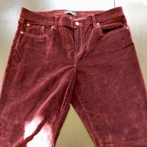 Banana republic brushed cotton pants